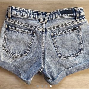 Volcom denim shorts